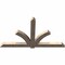 Ekena Millwork Redmond Smooth Timber Gable Bracket, Douglas Fir, 84"W x 49"H x 3 1/2"D x 5 1/2"F, 14/12 Pitch GBW084X49X0406RED00SDF - alternate 4